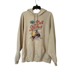 Lainey Wilson Bell Bottom Country Hoodie Womens Size 2X Beige 2024 Country Music